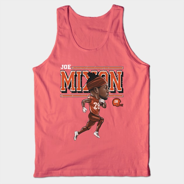 Joe Mixon Cincinnati Cartoon Tank Top by MASTER_SHAOLIN